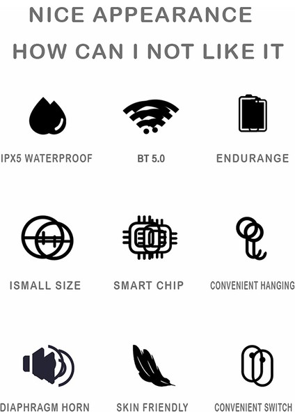 L01 Taşınabilir Bluetooth Hoparlör, Ipx5 Su Geçirmez, Hifi Stereo Ses, Ev & Dış Mekan (Yurt Dışından)