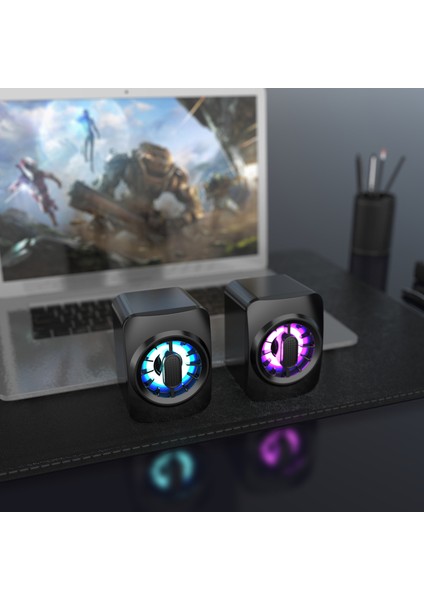 A1 Mini Rgb Taşınabilir USB 6W Subwoofer Hoparlör - Pc, Dizüstü, Telefon (Yurt Dışından) fırsatları