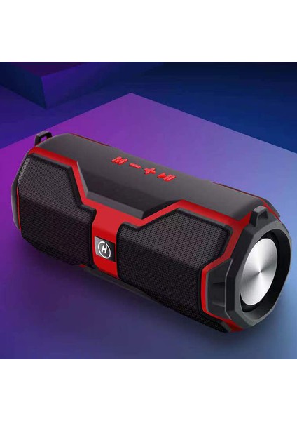 20W Taşınabilir Outdoor Bluetooth Hoparlör B Subwoofer Stereo Ses (Yurt Dışından)