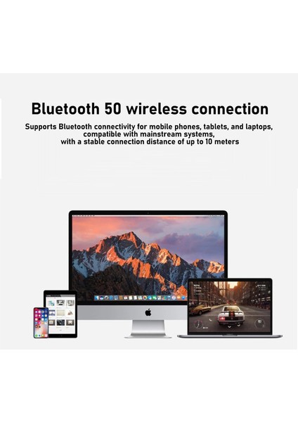 Bluetooth Ev Sineması Hoparlör 10W Stereo Ses, Renkli LED Işıklar (Yurt Dışından)