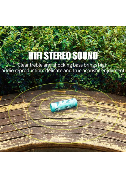 Zealot S22 Kırmızı Kamuflaj Bluetooth Hoparlör, Açık Hava Subwoofer ve El Fenerli Power Bank (Yurt Dışından) modelleri