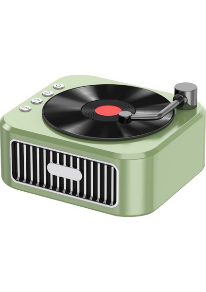 Retro CD Hoparlör Taşınabilir Bluetooth 5.3 Hifi Ses 10 Saat (Yurt Dışından)