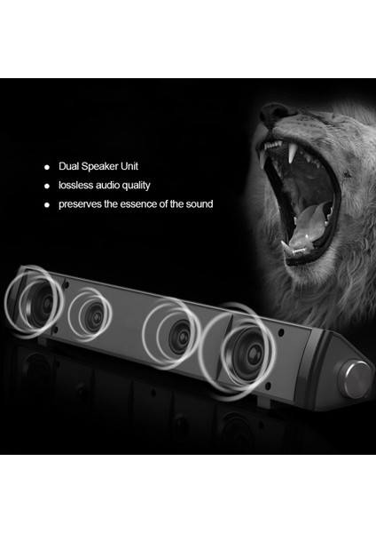 V105 USB Hifi Zengin B Ses Sistemi Tv Bilgisayar Dizüstü Tabletler (Yurt Dışından) fiyatları