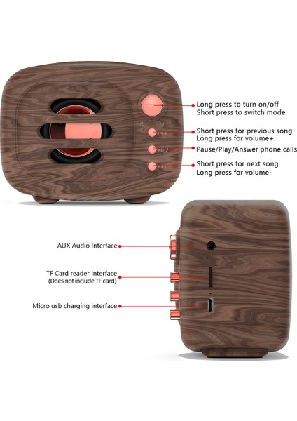 B11 Taşınabilir Bluetooth Hoparlör Gürültü Önleme Tf Kart Destekli (Yurt Dışından) indirimleri