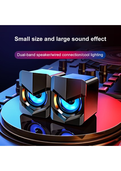 D-158 Mini Masaüstü Hoparlör - Süper B USB Destekli Bilgisayar ve Telefonlar Için (Yurt Dışından) modelleri