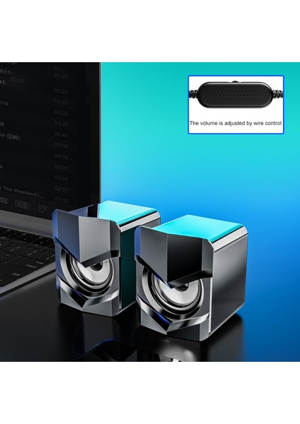 D-158 Mini Masaüstü Hoparlör - Süper B USB Destekli Bilgisayar ve Telefonlar Için (Yurt Dışından) fırsatları