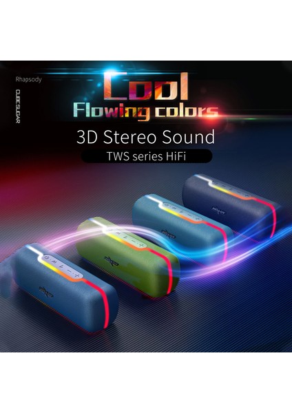S55 Taşınabilir Bluetooth Hoparlör Su/toz Geçirmez Tws Stereo Ses (Yurt Dışından)