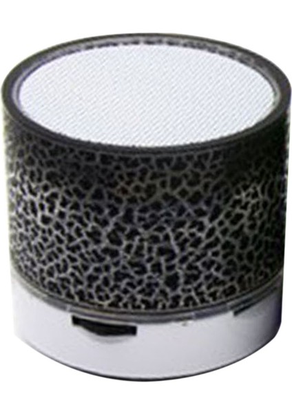 Mini Bluetooth Hoparlör, Renkli Işıklı Kablosuz Taşınabilir Tf Aux B Yükseltme (Yurt Dışından)
