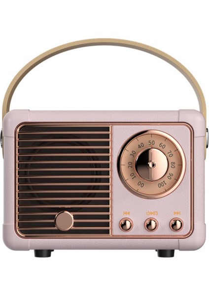 HM11 Retro Bluetooth Hoparlör - Taşınabilir Fişli Mini Radyo (Yurt Dışından)