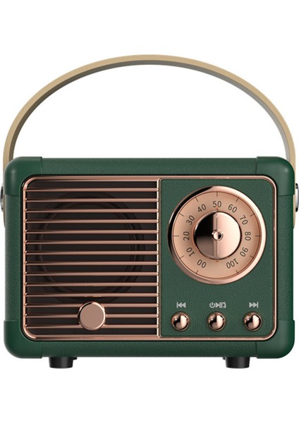 HM11 Retro Bluetooth Hoparlör - Taşınabilir Fişli Mini Radyo (Yurt Dışından)