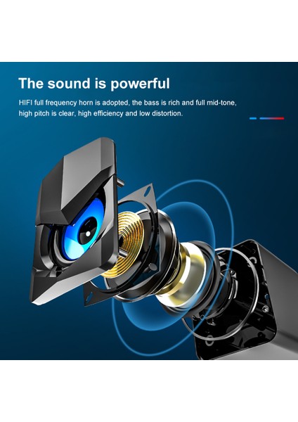 D-158 USB Masaüstü Hoparlör Süper Bas Pc ve Telefon (Yurt Dışından) fırsatları