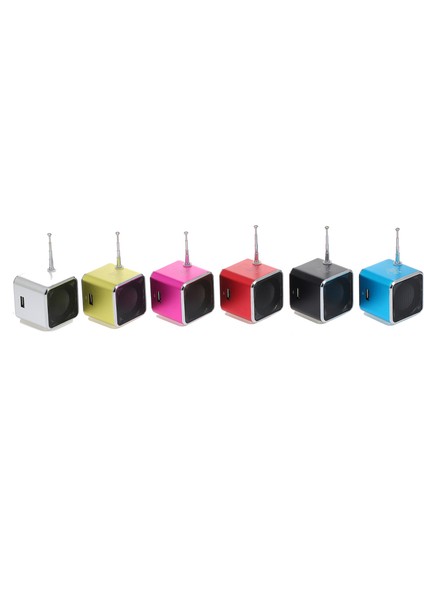 3.5mm Kablolu Taşınabilir Mini Hoparlör - Tf/usb Destekli Fm Radyo Mp3 Çalar (Yurt Dışından) fırsatları