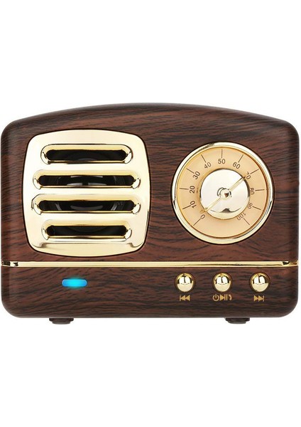 Mini Taşınabilir Kablosuz Retro Hoparlör, Dahili Mik, Bluetooth, Tf Kart, Seyahat Parti Mutfak (Yurt Dışından)