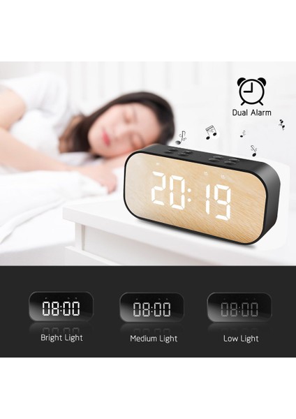BT50 Taşınabilir Bluetooth Hoparlör Subwoofer Kablosuz ve Hands-Free (Yurt Dışından)