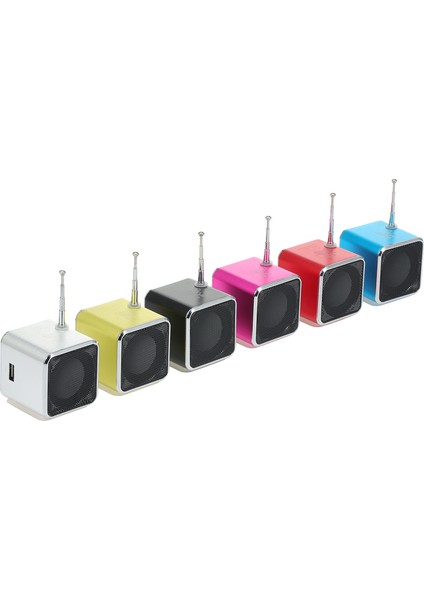 Kablolu Taşınabilir Hoparlör Fm Radyo Mp3 Çalar Tf USB Destekli Telefon Laptop DVD (Yurt Dışından) fiyatları