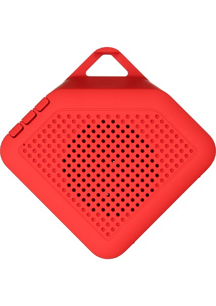 Kablosuz Taşınabilir Mini Bluetooth Hoparlör Eller Serbest Kırmızı (Yurt Dışından)
