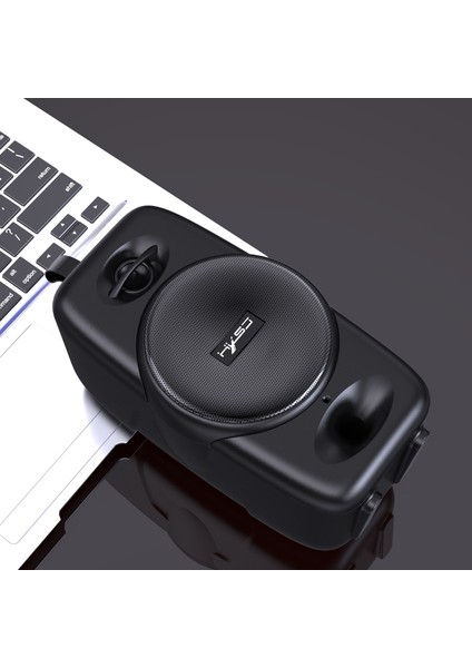 Q8 Taşınabilir Kablosuz Bluetooth Tws Şarj Edilebilir Dış Mekan Hoparlör (Yurt Dışından)