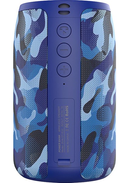 S32 Taşınabilir Outdoor Kablosuz Bluetooth Hoparlör 2000MAH Pil (Yurt Dışından)