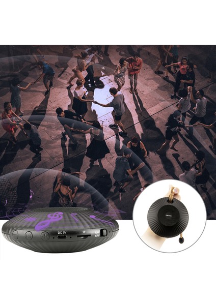 BS-176 Mini Bluetooth Hoparlör Fm Radyo Taşınabilir Şarj Edilebilir Outdoor Seyahat (Yurt Dışından)