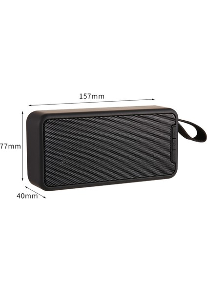 Zuomey Taşınabilir Kablosuz Tws Bluetooth Hoparlör Zengin Bas Dahili Mikrofon (Yurt Dışından)