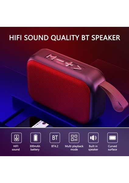 Taşınabilir Bluetooth Hoparlör: Hıfı Ses, Subwoofer, Fm Radyo, Hands-Free - Outdoor & Kamp (Yurt Dışından)