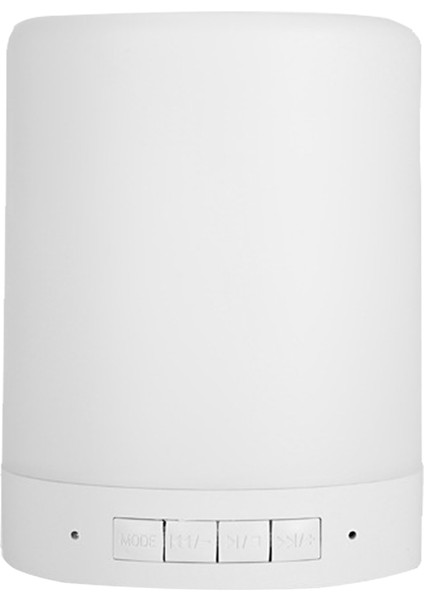 2'li 1 Arada Kablosuz Taşınabilir Bluetooth Hoparlör ve 7 Renkli Dokunmatik LED Gece Lambası (Yurt Dışından)