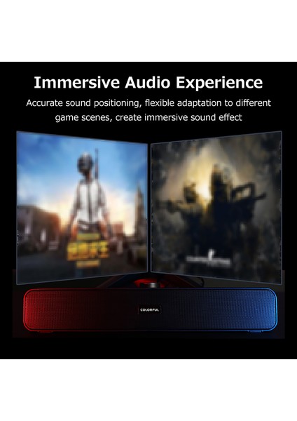 CSP-5201 USB Masaüstü Hoparlör - Hifi Ses ve Bağımsız Kontrol (Yurt Dışından) fiyatları