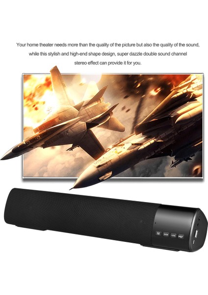 Kablosuz Bluetooth Sound Hoparlör LED Ekran Siyah (Yurt Dışından) fiyatları