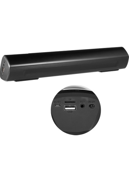 Kablosuz Bluetooth Sound Hoparlör LED Ekran Siyah (Yurt Dışından) fırsatları