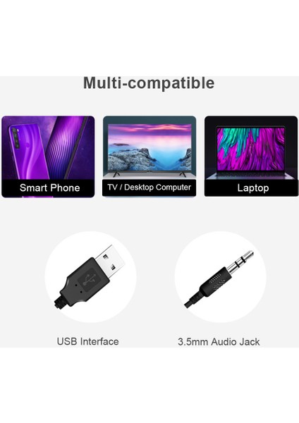 Sada V-108 USB Güçlü Sound Hoparlör Zengin B Pc Tv Telefon Için (Yurt Dışından) modelleri