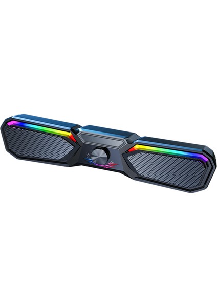 V-197 USB Kablolu Bilgisayar Sound Subwoofer Stereo Bas ve Surround Ses (Yurt Dışından)