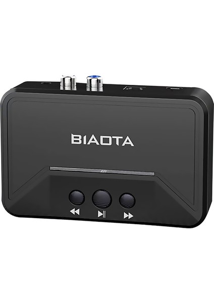 Bt5.0 Ses Alıcı Aux Rca USB Çalma Ev ve Araç Stereo Siyah (Yurt Dışından)