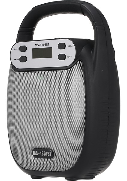 MS-1801BT Bluetooth Dış Mekan Hoparlör Süper B Renkli LED Işıklı (Yurt Dışından)
