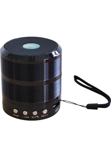 Taşınabilir Kablosuz Bluetooth Hoparlör, Mini Stereo Ses, USB ve Aux (Yurt Dışından)