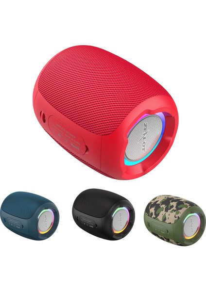 S53 Taşınabilir Bluetooth Hoparlör BT50 Ipx6 Su Geçirmez Stereo Hifi Ses (Yurt Dışından)