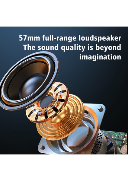 S53 Taşınabilir Bluetooth Hoparlör BT50 Ipx6 Su Geçirmez Stereo Hifi Ses (Yurt Dışından) indirimleri