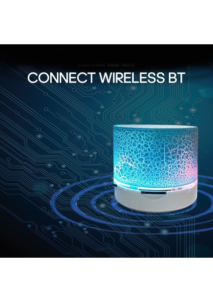A9 Mini Kablosuz Hoparlör Renkli Işıklı Tf Aux (Yurt Dışından) indirimleri