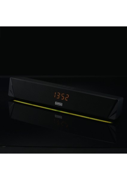 L7 Bluetooth Hoparlör 10W Rgb Işık Kablosuz Aux USB Tf Çalma Pc Tv Telefon Için (Yurt Dışından)