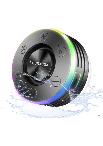 Su Geçirmez Taşınabilir Bluetooth Hoparlör Açık Hava Fm Radyo Kablosuz Ses (Yurt Dışından)