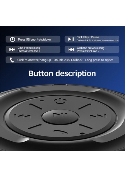 K3 Pro Kablosuz Bluetooth Hoparlör Hifi Stereo 1200MAH Pil (Yurt Dışından) indirimleri