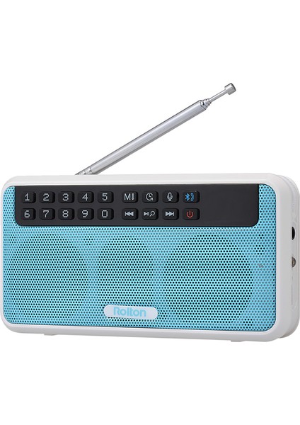 E500 Bluetooth Hoparlör Fm Radyo LED Ekran El Feneri (Yurt Dışından)