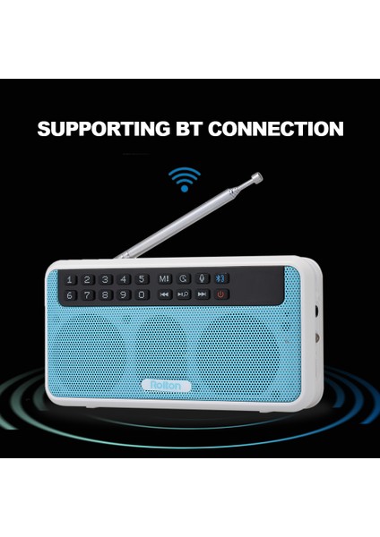 E500 Bluetooth Hoparlör Fm Radyo LED Ekran El Feneri (Yurt Dışından) indirimleri