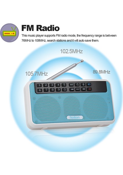 Rolton E500 Taşınabilir LED Ekranlı Bluetooth Hoparlör (Yurt Dışından) fiyatları