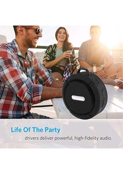 Su Geçirmez Kablosuz Hoparlör: 10 Saat Şarj, Portatif ve B Artırılmış (Yurt Dışından) modelleri