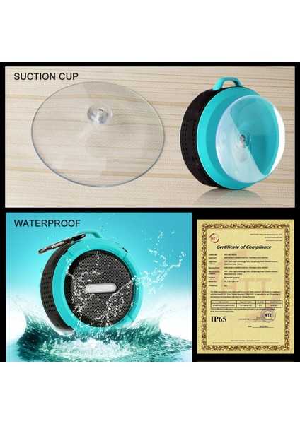 Su Geçirmez Kablosuz Hoparlör: 10 Saat Şarj, Portatif ve B Artırılmış (Yurt Dışından) fırsatları