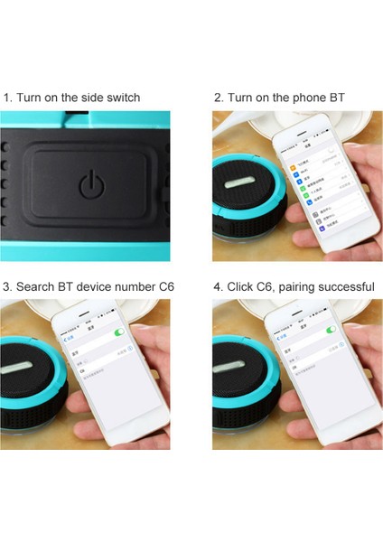 Su Geçirmez Kablosuz Hoparlör: 10 Saat Şarj, Portatif ve B Artırılmış (Yurt Dışından) indirimleri