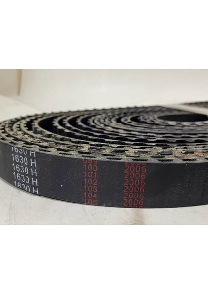 H 1630 25mm Kauçuk Zaman Kayış