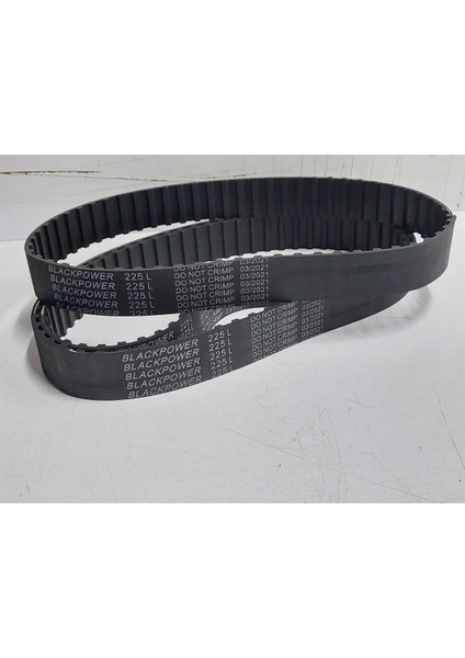 L 225 25mm Kauçuk Zaman Kayış