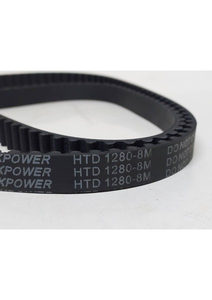 HTD8M 1280 15mm Kauçuk Zaman Kayış