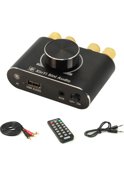 X15H 15W Stereo Amplifikatör Kartı Bluetooth App Kumanda 12/24V (Yurt Dışından)